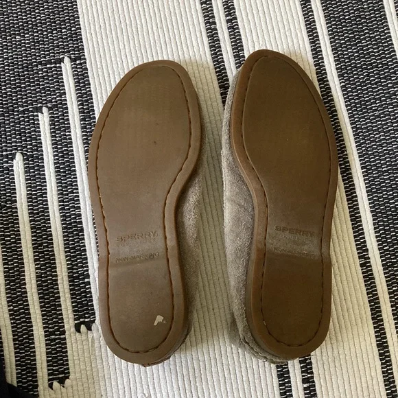 Gray Suede Sperry Topsiders - Picture 4 of 4